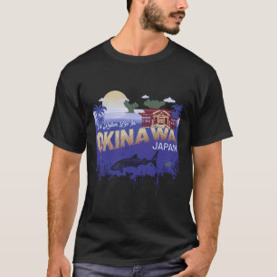 Camiseta Preferiría Estar En Okinawa, Un Recuerdo Vintage D