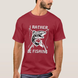 CAMISETA PREFERIRÍA ESTAR PESCANDO