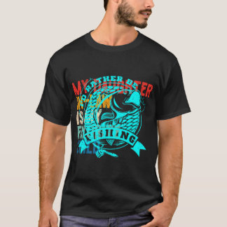 Camiseta Preferiría Estar Pescando Un Regalo Gracioso De Ma