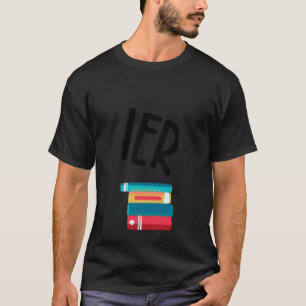Camiseta Preferiría Leer Libro Humor Cita Bookworm