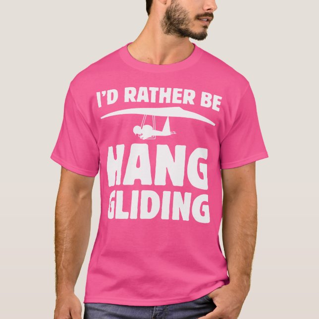 Camiseta Preferiría Ser Hang Gliding (Anverso)