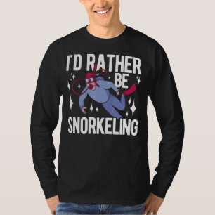 Camiseta Preferiría Snorkeling Apnoe Diver Scuba Underwa