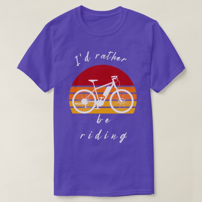 Camiseta Prefiere montar (Diseño del anverso)