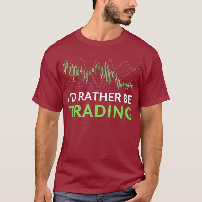 Camiseta Prefiere ser el mercado de valores bursátiles (Anverso)