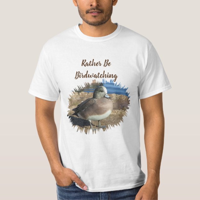 Camiseta Prefiere ser observadora de aves silvestres hobby  (Anverso)