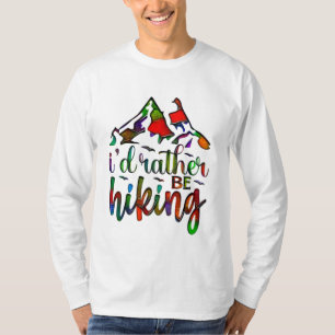 Camiseta Prefiero andar con humor para hacer senderismo cit
