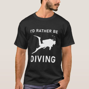 Camiseta Prefiero bucear - buceo Scuba - buceo Scuba