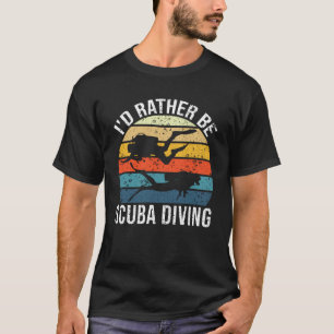 Camiseta Prefiero bucear en Scuba