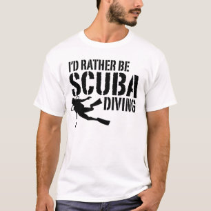 Camiseta Prefiero bucear en Scuba