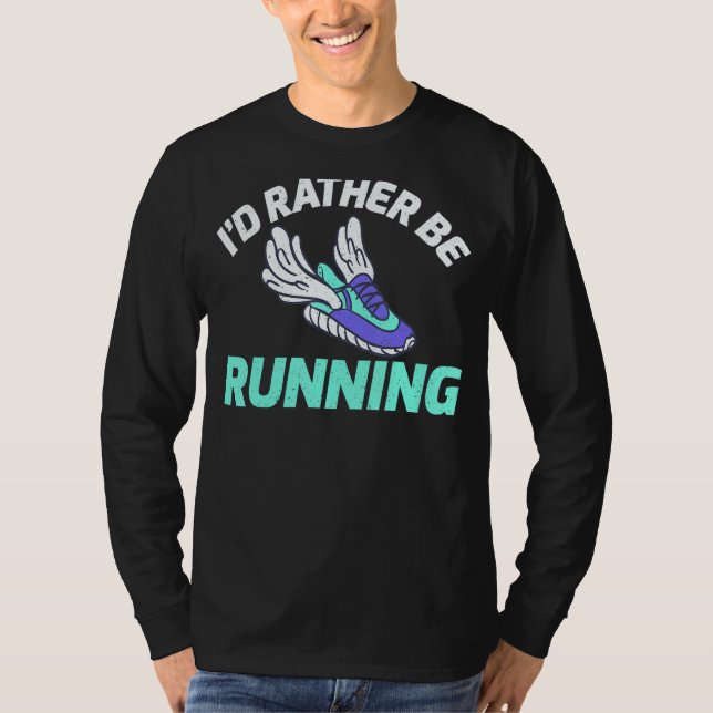 Camiseta Prefiero Correr Marathon Runner (Anverso)