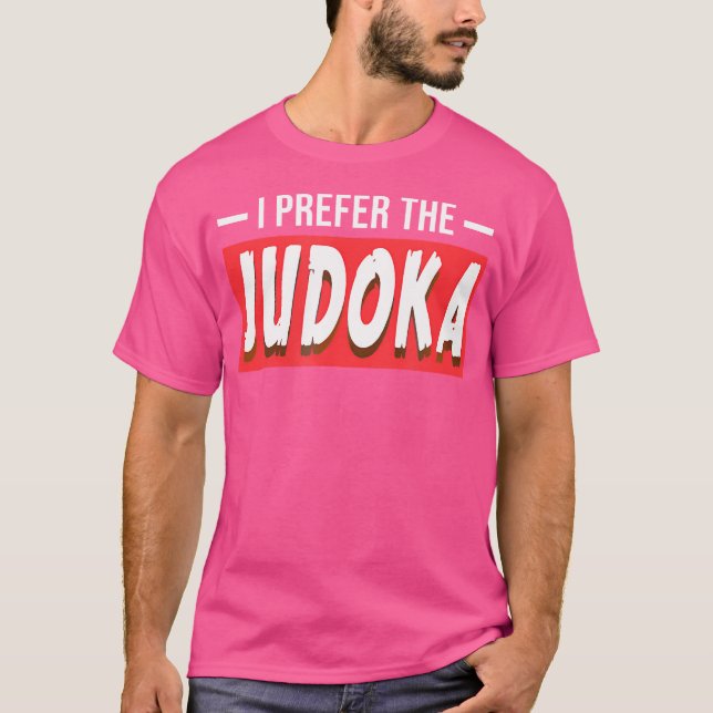 Camiseta Prefiero El Deporte Judoka Funny Judo (Anverso)