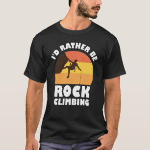Camiseta Prefiero escalar rocas