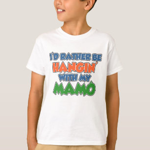 Camiseta Prefiero estar colgado con Mamo