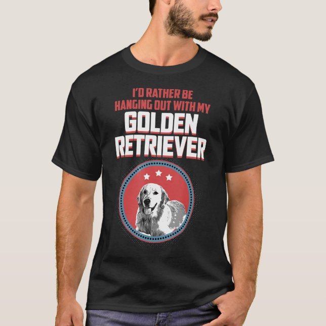 Camiseta Prefiero Estar Colgando Con Mi Tirador De Oro (Anverso)