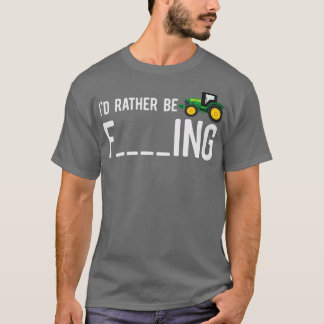 Camiseta Prefiero Estar Cultivando - Gracioso regalo de gra