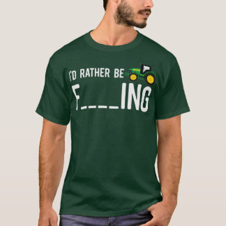 Camiseta Prefiero Estar Cultivando Graciosos Regalos De Agr