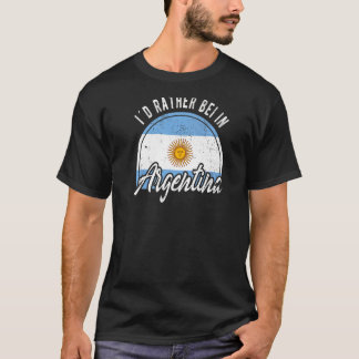 Camiseta Prefiero Estar En Argentina
