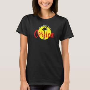 Camiseta Prefiero estar en Córcega - vacaciones en la playa
