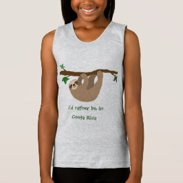 Camiseta Prefiero estar en Costa Rica, personalizado