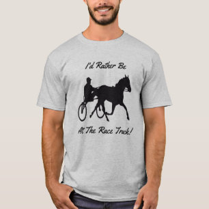Camiseta Prefiero Estar En El Caballo De Raza