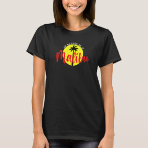 Camiseta Prefiero estar en Malibu - Beach Vacation Blue Pre