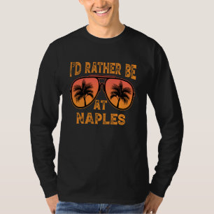 Camiseta Prefiero Estar En Nápoles Florida Vintage Retro