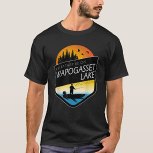 Camiseta Prefiero Estar En Wapogasset Lake Wisconsin