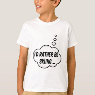 Camiseta Prefiero estar esquiando