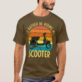 Camiseta Prefiero Estar Montando Mi Regalo De Bicicleta Sco