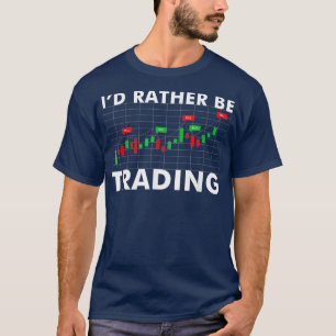 Camiseta Prefiero estar negociando en Lucky Stock Trading