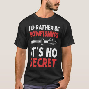 Camiseta Prefiero estar pescando bolera, no es pesca de bol