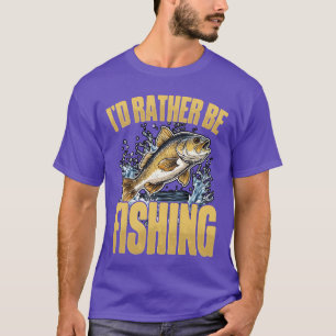 Camiseta Prefiero Estar Pescando Outr Adventure vintage