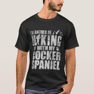 Camiseta Prefiero Estar Senderismo Con Mis Animales Español