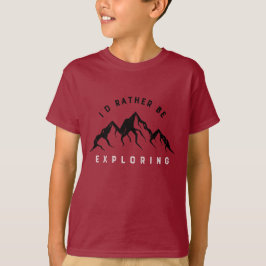 Camiseta Prefiero Explorar - Niños