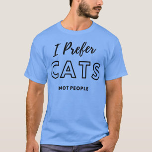 Camiseta Prefiero Gatos No Personas1