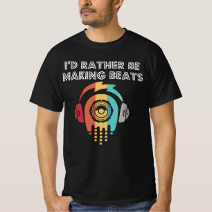 Camiseta Prefiero Hacer Beats Beat Pad DJ Audio Music