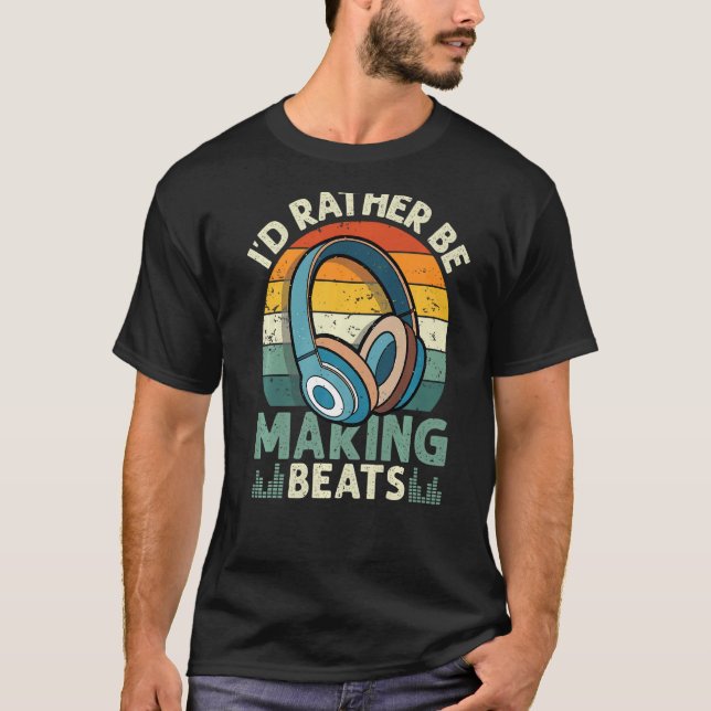 Camiseta Prefiero hacer un programa musical de los Beats Be (Anverso)