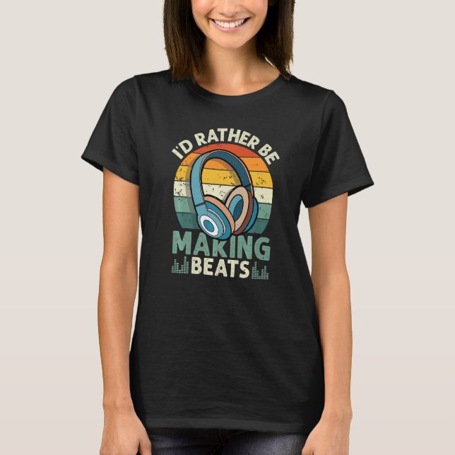 Camiseta Prefiero hacer un programa musical de los Beats Be (Anverso)