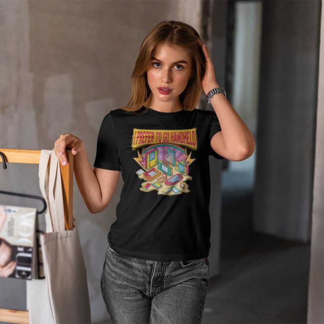 Camiseta Prefiero ir a la agenda electrónica - Retro Gamer  (Subido por el creador)