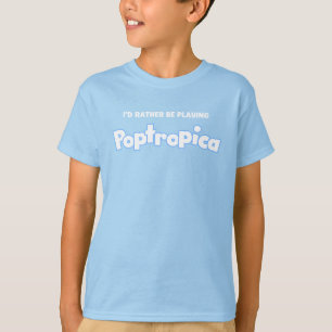 Camiseta Prefiero jugar a Poptropica