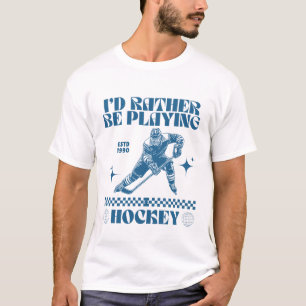 Camiseta Prefiero jugar hockey