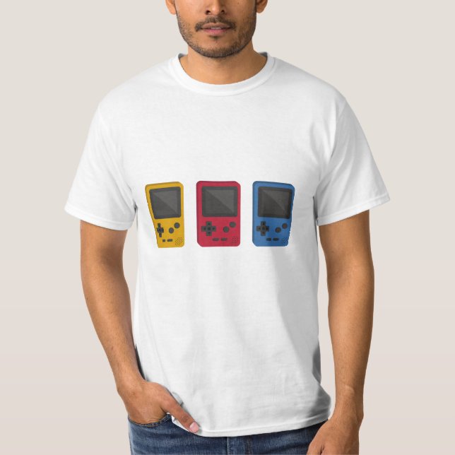 Camiseta Prefiero jugar videojuegos (Anverso)