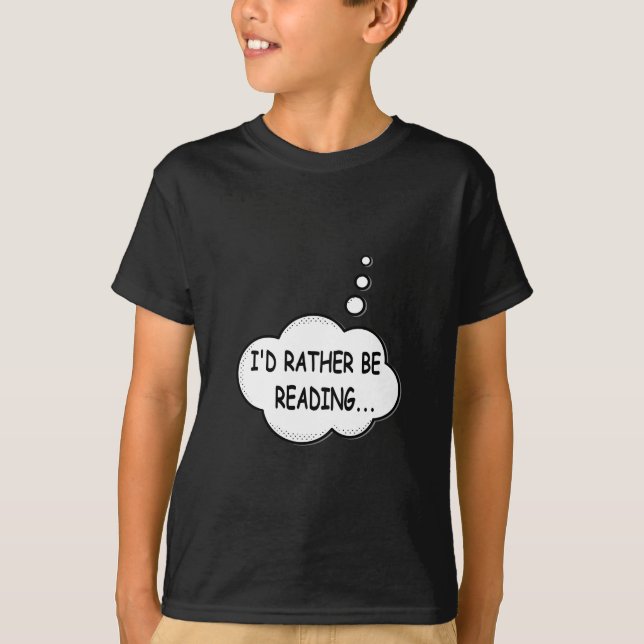 Camiseta Prefiero Leer (Anverso)