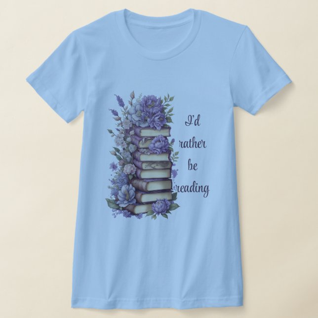 Camiseta Prefiero leer el ratón de biblioteca (Distribución)