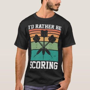 Camiseta Prefiero Marcar Dart Player Darts Dartboard