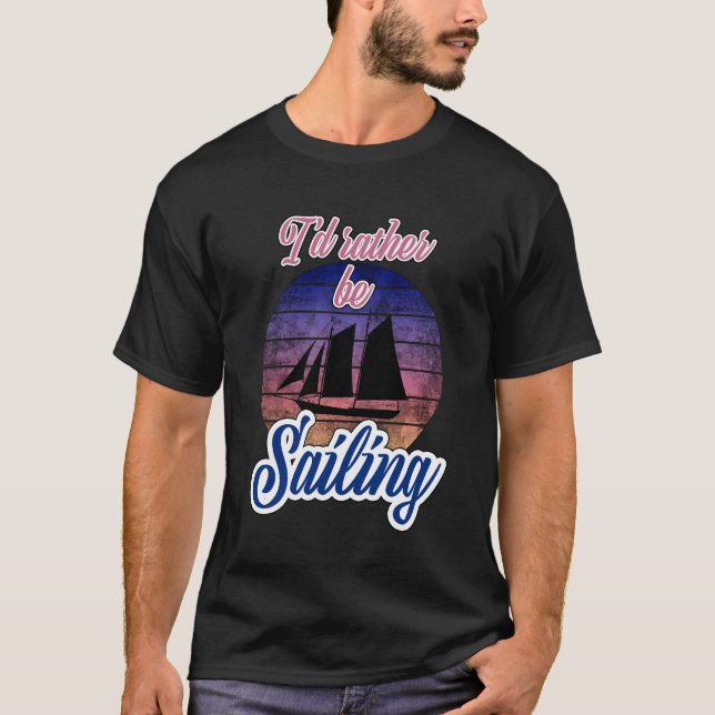 Camiseta Prefiero navegar (Anverso)