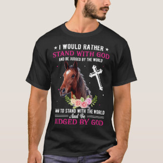 Camiseta Prefiero pararme con un divertido regalo de caball