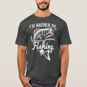 Camiseta Prefiero Pescar Gracioso Pesca De Fisherman