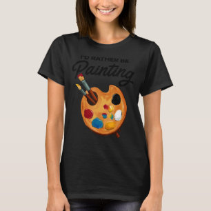 Camiseta Prefiero pintar pintura pintadora Colo
