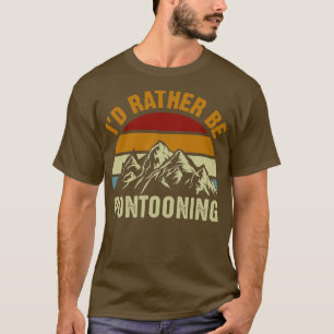 Camiseta Prefiero Pontooning Retro Vintage